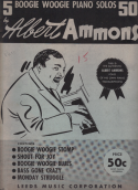 Albert Ammons - 5 Boogie Woogie Piano Solos, (EXTRACTED); Albert Ammons, 1941