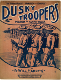 Dusky Troopers, Will Hardy, 1900