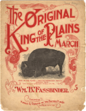 The Original King Of The Plains, Wm B. Fassbinder, 1900