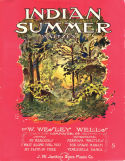 Indian Summer Waltzes, W. Wesley Wells, 1905