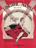 Lonesome Mama Blues version 1, Billie Brown, 1922