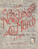Newsboys' March, L. E. Orth, 1901
