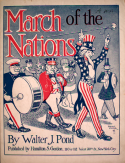 March Of The Nations, Walter J. Pond, 1910