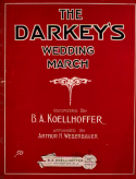 The Darkey's Wedding March, B. A. Koellhoffer, 1912