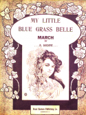 My Little Blue Grass Belle, Amelia Boehme, 1913