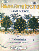 Panama-Pacific-Exposition March, L. J. Meyerholtz, 1912