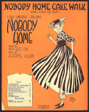Nobody Home Cake Walk, Otto Motzan, 1915