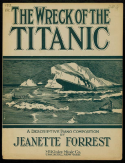 The Wreck Of The Titantic, Jeanette Forrest, 1912