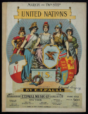 United Nations March And Two Step, W. A. Corey, 1900