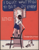 I Don't Want To Go To Bed So Early, Harry Tobias; Jack Stern; Henry R. Tobias, 1936