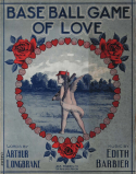 Base Ball Game Of Love, Edith Barbier, 1909