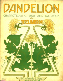 Dandelion, Ted S. Barron, 1909