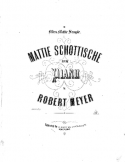 Mattie Schottische, Robert Meyer, 1856