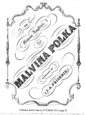 Malvina Polka, J. A. Frigerio, 1850