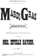 Mardi Gras March, Estelle Hayden, 1881