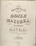 Odile Mazurka, Ferd A. Haber, 1860
