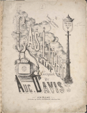 Gas Light Galop, Auguste Davis, 1873