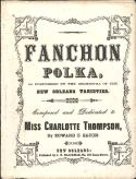 Fanchon Polka, Edward O. Eaton, 1866