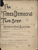 Times-Democrat Two Step, Katherine Hunt Blackman