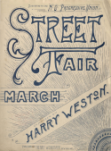 Street Fair, Harry Weston, 1904