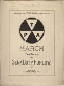 T. P. A. March (Travelers Protective Association), Sena Duty Furlow, 1896