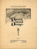 The Old Rugged Cross, Geo Bennard, 1913