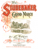 The Studebaker Grand March, L. Marda, 1899