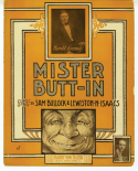 Mister Butt-In, Lewiston N. Isaacs, 1904