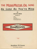 As Long As You're Mine, Walter Smith, 1928
