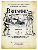 Britannia We're With You, Wm C. Henderson, 1917