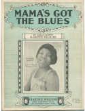 Mama's Got The Blues, Sarah Martin; Clarence Williams, 1923