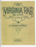 Virginia Rag, Isham E. Jones, 1913