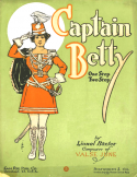 Captain Betty, Lionel Baxter, 1914