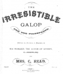 The Irresistable Galop, C. Read