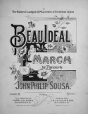 The Beau Ideal March, John Philip Sousa, 1893