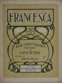 Francesca, Louis Retter, 1902