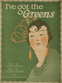 I've Got The Greens, Lucien Denni, 1923