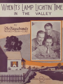 When It's Lamp Lightin' Time In The Valley, The Vagabonds (Herald, Dean, Curt), 1932