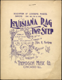 Louisiana Rag Two Step, Theo H. Northrup, 1897