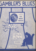 Gambler's Blues, Phil Baxter, 1925