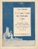 It Came Upon The Midnight Clear, Oley Speaks, 1917