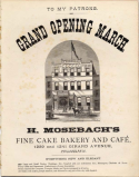 Grand Opening March, Chas F. Escher Jr.