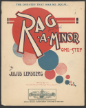 Rag-A-Minor, Julius Lenzberg, 1917