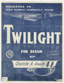 Twilight, Charlotte A. Pease, 1904
