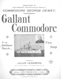 Gallant Comodore, Julius Lenzberg, 1898