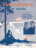 When It's Night-Time In Nevada, Will E. Dulmage; H. O'Reilly Clint, 1931