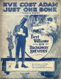 Eve Cost Adam Just One Bone, Charles Bayha, 1921