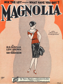 Magnolia, Bud G. De Sylva; Lew Brown; Ray Henderson, 1927