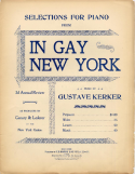 In Gay New York, Gustave Kerker, 1896