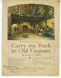 Carry Me Back To Old Virginny version 1, James A. Bland, 1920